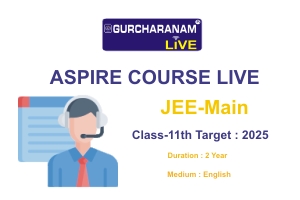 ASPIRE LIVE Class-11th JEE-Main Target : 2026 Duration : 2year  (English)
