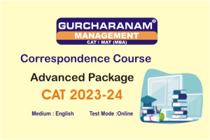 Correspondence Course Advanced Package  CAT 2024-25