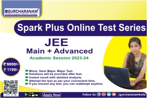 Spark Plus Online Test Series Target JEE-Main+Advanced 2025